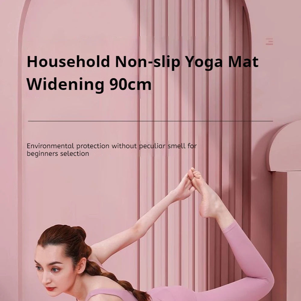 Yoga Mat Sided Non Slip Eco Friendly Fitness Exercise