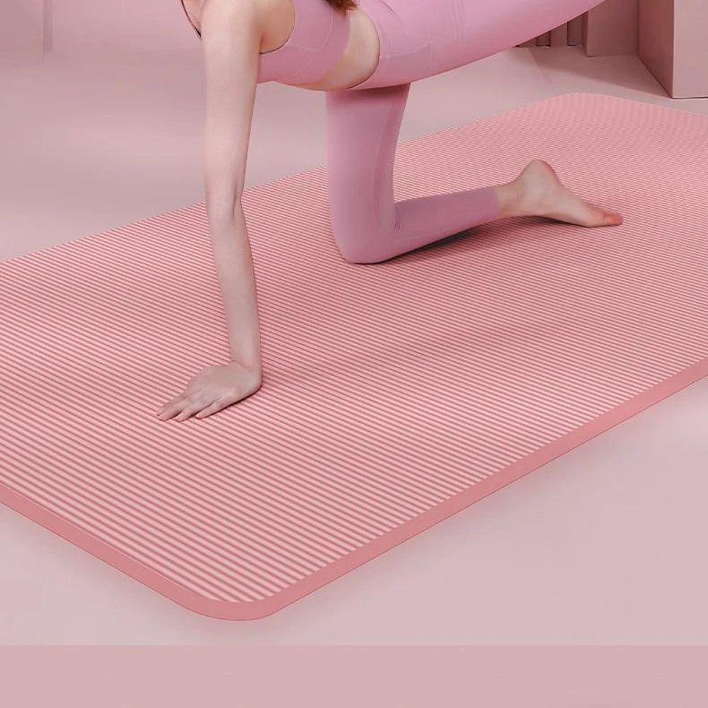 Yoga Mat Sided Non Slip Eco Friendly Fitness Exercise